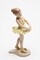 Ceramic Standing Ballerina In Yellow Figurine, Home Décor, Gift for Her, Gift for Daughter, Gift for Ballerina Dancer